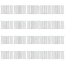 14X20CM Vaccination Certificate Protective Case,Thin Style without Card Slots, Transparent Certificate Cover,Certificate Protective Case, Transparent Document Cover, Vaccination Card Holder(20PC)