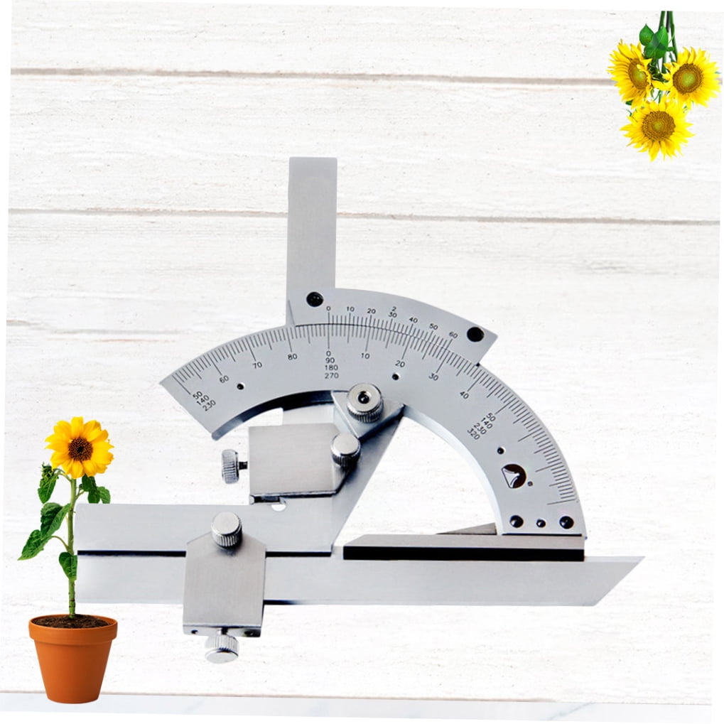 HONMEET Universal Woodworking Protractor Measuring Tool, Portable and Rust-Resistant, Precision Angle Finder for Carpentry