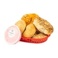 thumbnail image 3 of Bagel Nosh - Bakers Half-Dozen Bagels - 14ct - with 2 Veggie Cream Cheese Tub, 3 of 6