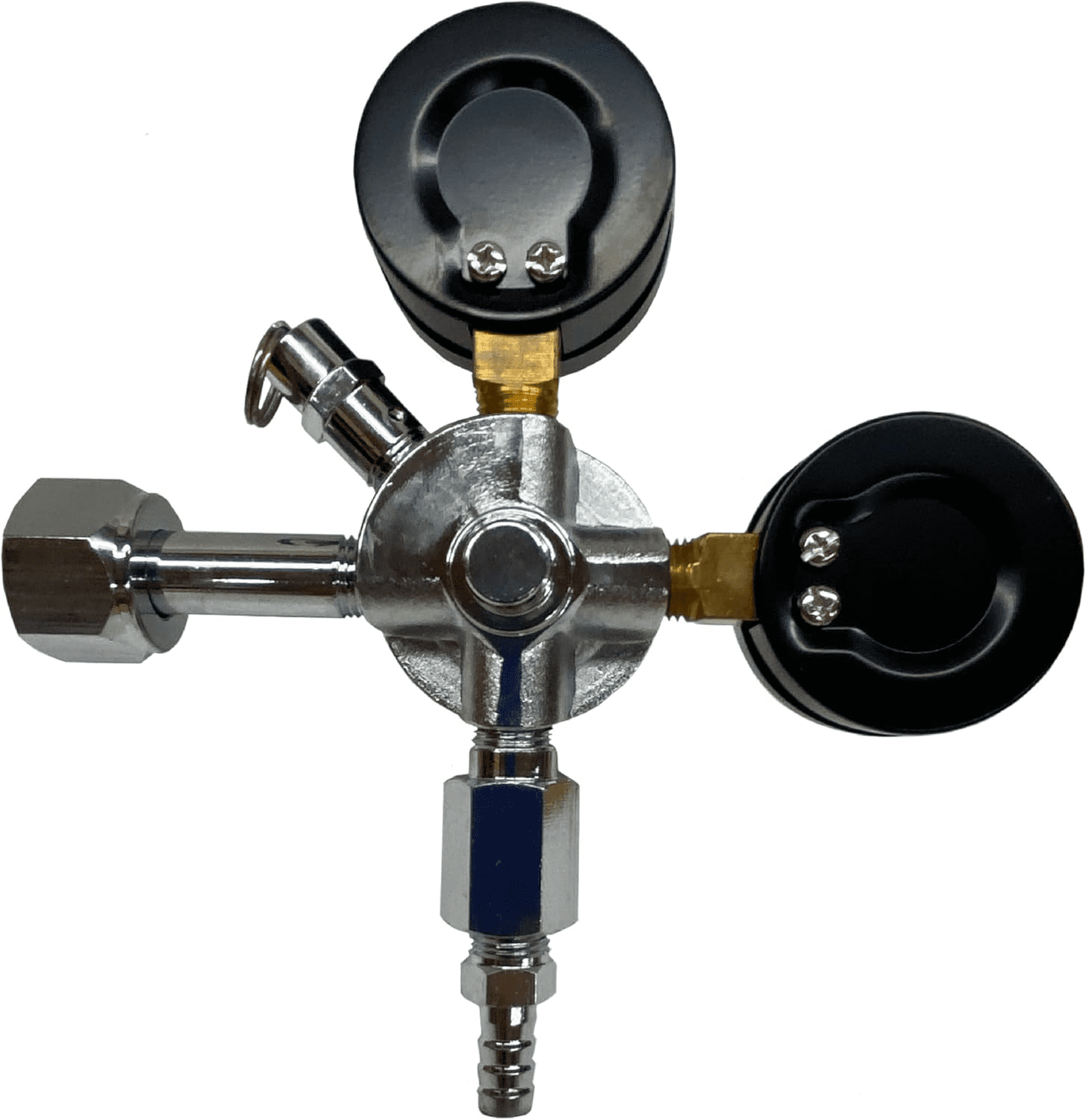 Tapcraft Co2 Regulator Dual Gauge Heavy Duty Pro Series Draft Beer Homebrew Kegerator by Homebrewstuff