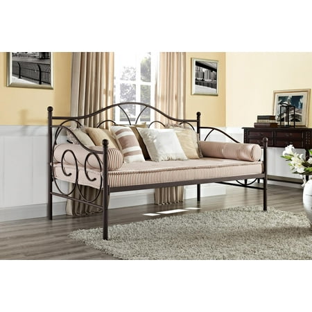 Bamboo Daybed - Victoria Metal Daybed, Bronze - Twin