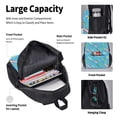 thumbnail image 4 of Balery Different Color Fishing Bait Mochila Escolar 3 en 1 para Niños - Mochila Resistente con Lonchera Térmica y Estuche - Mochila Escolar para Niños y Niñas, 4 of 7