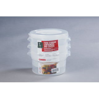 Cambro CamSquares® Classic 8 Qt. Clear Square Polycarbonate Food Storage  Container