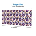 thumbnail image 3 of Pofeuu record rock Skull star Print Desk Mat for Keyboard and Mouse，Computer Desk Matt for Desktop，Large Mouse Pad for Desk，Desk Pads on Top of Desks 12x31.5in, 3 of 8