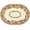 Oval Pumpkin-2, variant on Rectangle Fall Tablecloth, Fall Pumpkins Table Cloth and Table Cover for Fall Picnic, Family Gatherings and Thanksgiving Party, Thanksgiving Decorations Pumpkin and Turkey, 60" x 120"