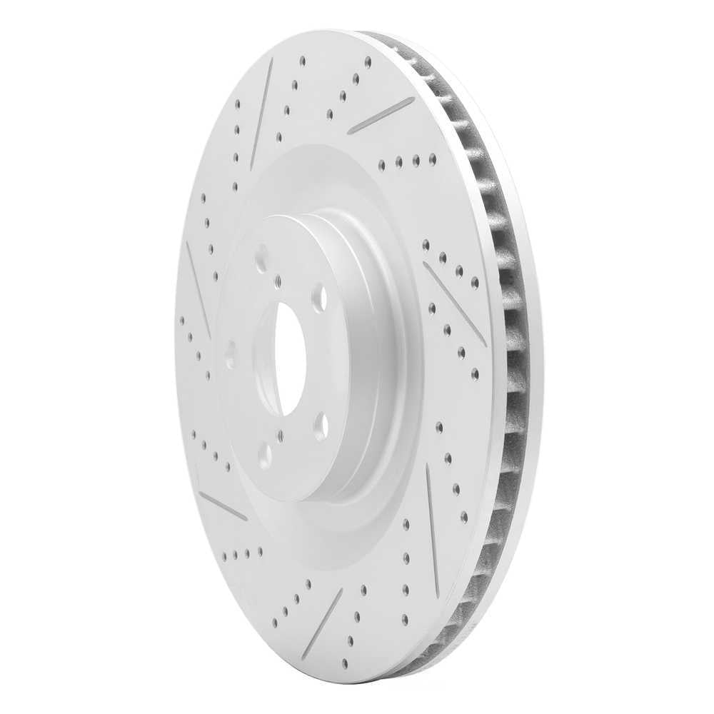 Dynamic Friction Company 830-75035D DFC Geoperformance Rotor - Drilled and Slotted