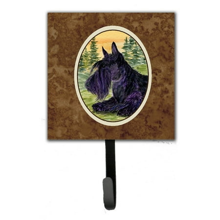 Caroline's Treasures Scottish Terrier Leash Holder and Wall Hook