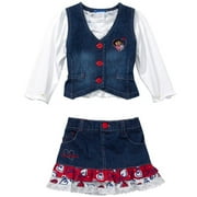 Nick Jr. - Dora the Explorer 3-Piece Skirt and Vest Set - Infant