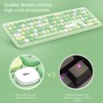 thumbnail image 2 of Juego De Teclado Inalámbrico 2,4 Ghz 110 Teclas Silencio Teclado De Colores Mezclados Con Ahorro De Energía Y Mouse De 1200 Ppp Advancent EL013788-03, 2 of 4