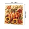 thumbnail image 4 of Honeplcked Fall Decorations for Home, Fall Diamond Art Painting Kits for Adults Beginner, Thanksgiving Autumn Harvest DIY Pearl Painting Kits for Home Decor and Gift, 4 of 6