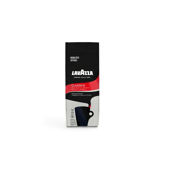 Lavazza Coffee, Classico Medium Roast, 12 Oz, Pack of 6