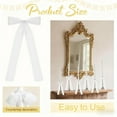 thumbnail image 5 of Bows for Candlestick Decoration with Bow Knot Ribbon - Gift Packaging Decoration for Valentine's Day Christmas, Elegant Ribbon Ornaments for Various Holiday Scene Decor, 5 of 6