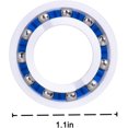 thumbnail image 2 of C60 Pool Bearing Replacement Wheel For Polaris 280/180 Pool Cleaner, 8 Pack C-60 C60 Bearing Pressure Pool Cleaner, 2 of 4