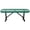 Green, variant on STICCIO 4 ft Heavy Duty Outdoor Backless Bench, Flat Metal Park Bench for Patio Garden Yard Porch Lawn, Green
