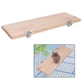thumbnail image 6 of Mgaxyff Rectangle Natural Wood Pet Hamster Chinchilla Chipmunk Cage Chew Toy Stand Platform Pedal Board, 6 of 9