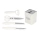 thumbnail image 3 of Juego de cuchillos de cocina Sincero 5 piezas Acero inoxidable con base de almacenamiento, 3 of 10