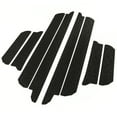 thumbnail image 3 of Red Hound Auto Custom Fit 2009-2018 Compatible with Dodge Ram 1500 Quad Cab 8pc Door Entry Guards Sill Scratch Shield Protector Threshold Paint Protection, 3 of 8