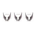 thumbnail image 2 of Transemion Silver Easy To Install Car Sticker Cool Style For Motorcycles Non-fading Car Accessories Stickers silver 3Set, 2 of 5
