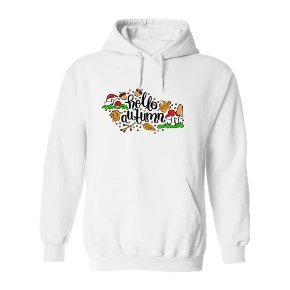Hello, Autumn Hoodie Women -Image by Shutterstock, Female 3X-Large