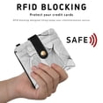 thumbnail image 4 of Small Wallet For Women Bifold Leather Pocket Coin Credit Card Holder With RFID Blocking Ginkgo Leaves, 4 of 6