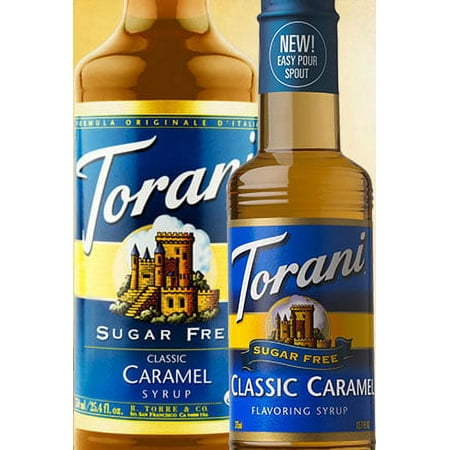 Torani Sugar Free Classic Caramel Syrup 750ml