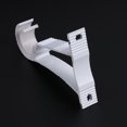 thumbnail image 4 of MasteelfCA 2Pcs Thicker Roman Style Curtain Rod Aluminum Alloy Single Bracket Curtain Rod Drapery Pole (White), 4 of 7
