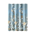 thumbnail image 2 of facefd Rideau de Douche en Tissu Polyester, Cloison Qui Ne Colle Pas au Corps, Rideaux de Salle de Bain, Rideaux de Porte de Salle de Bain, Rideau de Cloison Anti-Perforation [100 wide -180 high, 2 of 9