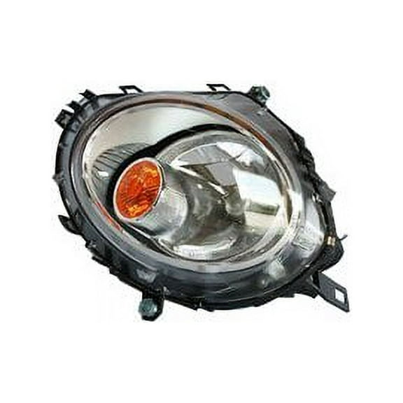 Left Headlight Assembly - Compatible with 2007 - 2015 Mini Cooper Clubman 2008 2009 2010 2011 2012 2013 2014