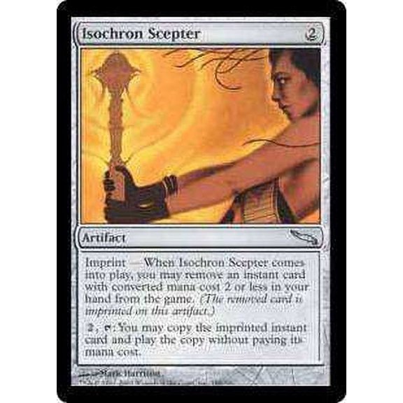 MtG Mirrodin Uncommon Isochron Scepter #188