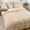 Beige, variant on Dvruxg Tufted Duvet Cover Set (3-Piece) – Soft Microfiber Bedding with Zipper Closure, Includes 1 Duvet Cover + 2 Pillowcases – All-Season Style Comforter Cover for Bedroom