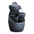 thumbnail image 1 of Adorno de mesa con cascada para interiores, diseño fengshui con bola giratoria y, 1 of 9