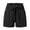 P10-Black, variant on 5-6 Years Girl Pants Summer Shorts With Pockets Stretch Elastic Waist Playwear For Toddler Kids Staight Leg Trouser Classic Clothing Black