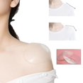 thumbnail image 1 of 2 Pieces Silicone Self Adhesive Shoulder Pads, Invisible Shoulder Pads, 1 of 5