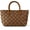 Brown, variant on Woven Tote Bag for Women - Fashion Weave Leather Small Purse for Travel, Shopping, and Everyday