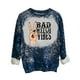 thumbnail image 5 of Sudaderas con capucha estampadas de manga larga informales para mujer a la moda de Halloween Fridja fksj438, 5 of 5