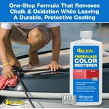 STAR BRITE Fiberglass Color Restorer - Specially Formulated for Colored ...