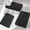 Black, variant on ChakmeOne Bathroom Rug Set 2 Pieces Bath Mats for Bathroom Floor Absorbent&Non Slip Bathroom Rug for Tub and Shower, (24"x20" +24"x16")