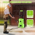 thumbnail image 2 of REAPP Electric Pressure Washer,Foam Cannon,4 Quick Connect pressure Nozzles,Power Washer 3000 PSI 2.4 GPM，High Pressure Cleaning Machine for Cars/Fences/Driveways/Patios/Home, 2 of 7