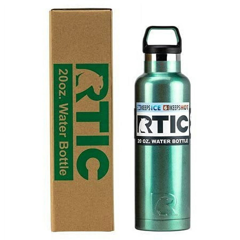 RTIC 36 oz Vacuum Insulated Water Bottle, Metal Stainless Steel Double Wall  Insulation, BPA Free Reusable, Leak-Proof Thermos Flask for Hot and Cold  Drinks, Travel, Sports, Camping, Graphite 