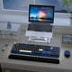 thumbnail image 2 of Combos de teclado y ratón Links9+ Retro Wireless Azul-Negro, 2 of 6
