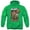 Kelly Green, variant on G.I. Joe Hero Group Unisex Adult Pull-Over Hoodie, Red, Small