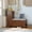 Brown, variant on Entryway Shoe Bench, Lift Top Storage Box,L Shape Living Room Shoe Organizer Cabinet
