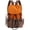 orange, variant on Orange Lightweight Waterproof Laptop Backpack, Men Women School Outdoor Backpack, 1 Pc