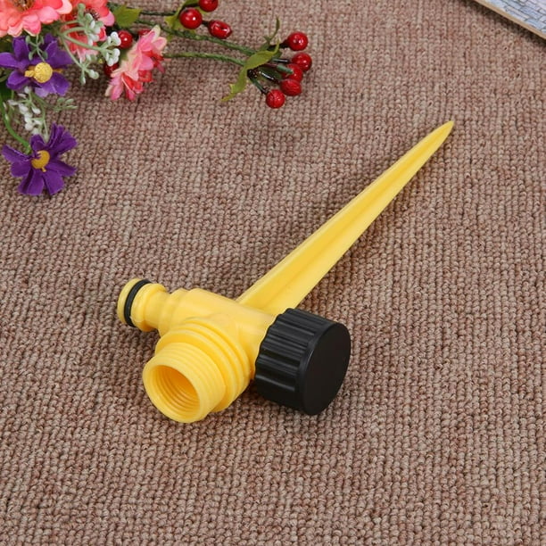 Boquilla de agua de aspersor de plástico, riego por pulverización de jardín insertado ajustable Likrtyny Para estrenar