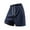 Dark Blue, variant on Plebaso Mens Casual Shorts Summer Outdoor Sports Shorts for Men Lightweight Beach Shorts with Pockets