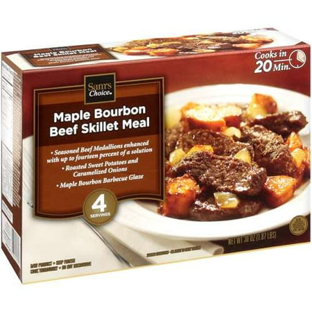 Sam's Choice: Maple Bourbon Beef Skillet Meal Entree, 30 oz