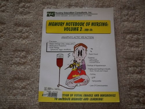 Pre-Owned Memory Notebook of Nursing, Vol. 2, 9781892155108, 1892155109, Paperback, 3 edition