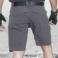 thumbnail image 5 of zfhfof Mens Tactical Shorts Stretch Outdoor Cargo Shorts Wear-Resistant Rip Stop Work Hiking Fishing Shorts with Multi Pockets, 5 of 8