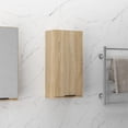 thumbnail image 3 of vidaXL Wall-mounted Bathroom Cabinet Sonoma Oak 12.6"x7.9"x26.4", 3 of 62