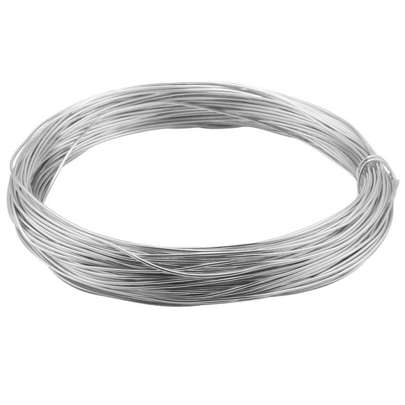 1 Roll of Aluminum Craft Wire Silver for Jewellery Craft, Modelling Making Armatures and Sculpture 2mm x 55M,1 Roll * aluminium wire for crafting,Silver